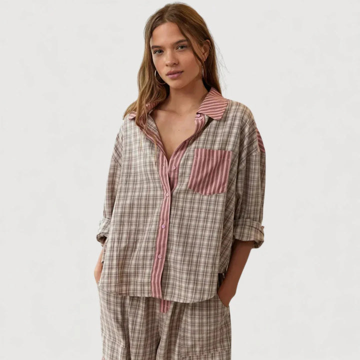 LORIENNE – RELAXED PYJAMA SET