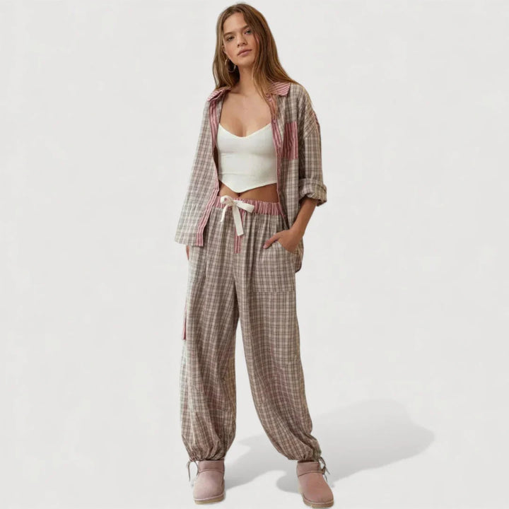 LORIENNE – RELAXED PYJAMA SET