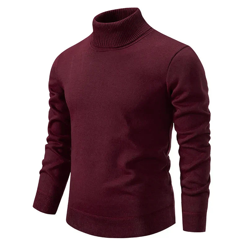 JULIAN LUXURY SLIM-FIT TURTLENECK SWEATER