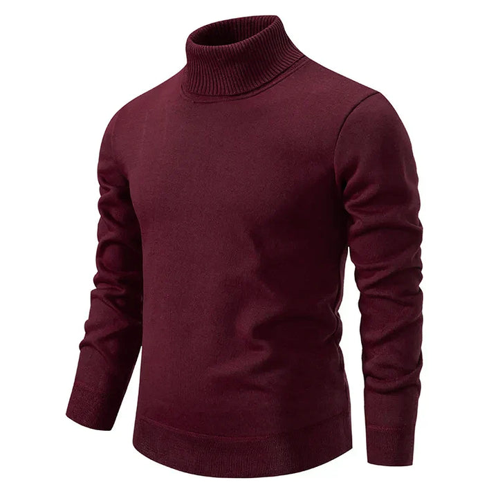 JULIAN LUXURY SLIM-FIT TURTLENECK SWEATER