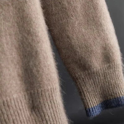 ETHAN LUXURY ZIP-UP CARDIGAN