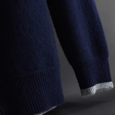 ETHAN LUXURY ZIP-UP CARDIGAN